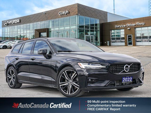 2022 Volvo V60 R-Design T6 AWD | Panoroof | Navigation in Cars & Trucks in Guelph