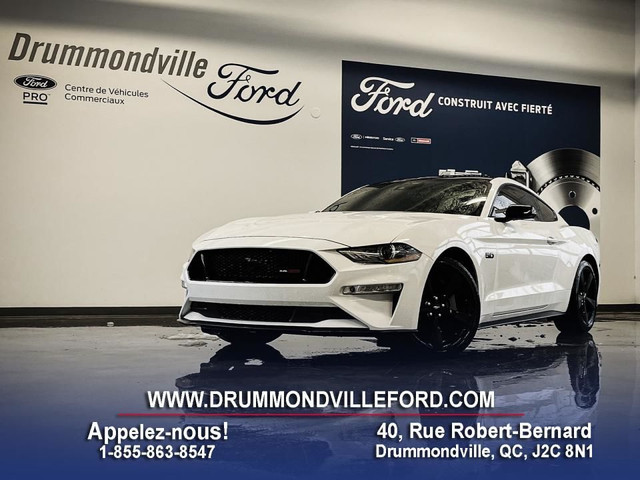 FORD - MUSTANG - GT/V8 - COUPE/FASTBACK - 2021 - BLACK PACKAGE/E in Cars & Trucks in Drummondville