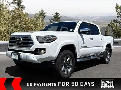This 2019 Toyota Tacoma Limited Crew Cab is ready for your next adventure! Boasting a powerful four-...