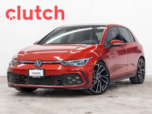 2022 Volkswagen GTI 5-Door Performance w/ Apple CarPlay & Android Auto, Bluetooth, Nav