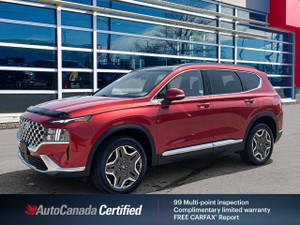 2021 Hyundai Santa Fe Preferred Trend | Leather | Sunroof | Adaptive Cruise Control | Heated Seats & Steering & more!!