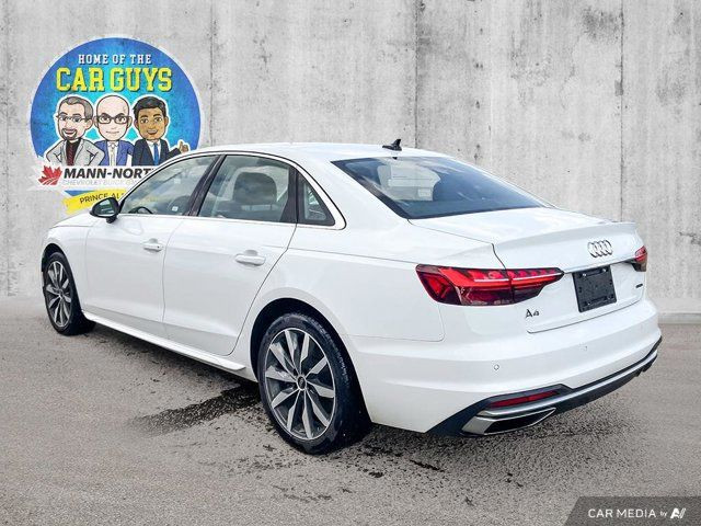 2023 Audi A4 Sedan Komfort | Heated Seats | Heated Wheel in Cars & Trucks in Prince Albert - Image 4