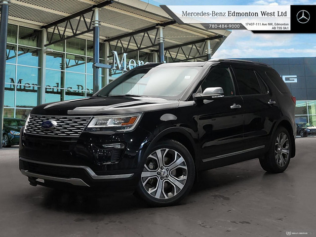 2018 Ford Explorer Platinum - 365HP - Leather-Trimmed Seats - So in Cars & Trucks in Edmonton