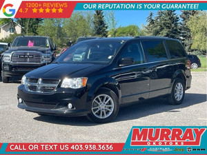 2018 Dodge Grand Caravan Premium Plus LOADED | DVD | NAV | Leatherette Seat