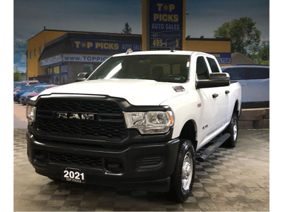  2021 Ram 2500 Tradesman, Crew Cab, 6.4 Liter Hemi, Accident Fre