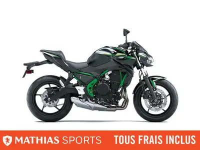 Sportive KAWASAKI Z650 2025 Le paiement est calculé sur un terme de semaines avec un taux d'intérêt...