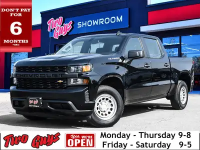2020 Chevrolet Silverado 1500 WT Black *PREFERRED EQUIPMENT + WT CONVENIENCE GROUP*, *BLUETOOTH*, *B...