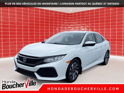 2017 Honda Civic Hatchback LX TURBO! AUTOMATIQUE, CARPLAY ET AND