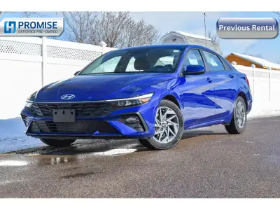 Pre-Owned . Visit us today at Hyundai Pembroke and check out this 2025 Hyundai Elantra Preferred , S...