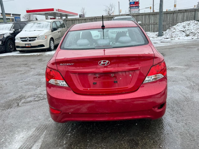 2012 Hyundai Accent GL, AUTO, ONLY 29,000KMS, LOW KMS, CERTIFIED in Cars & Trucks in London - Image 4