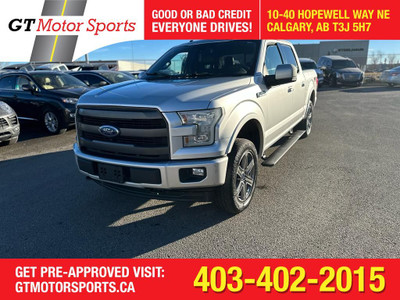 2017 Ford F-150 LARIAT | LEATHER | SUNROOF | $0 DOWN
