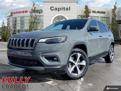 2020 Jeep Cherokee Limited | Full Sunroof, Pwr Frt, Fixed 