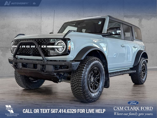 2021 Ford Bronco Wildtrak LEASEBACK | HEATED WHEEL | B&O SOUND in Cars & Trucks in Calgary