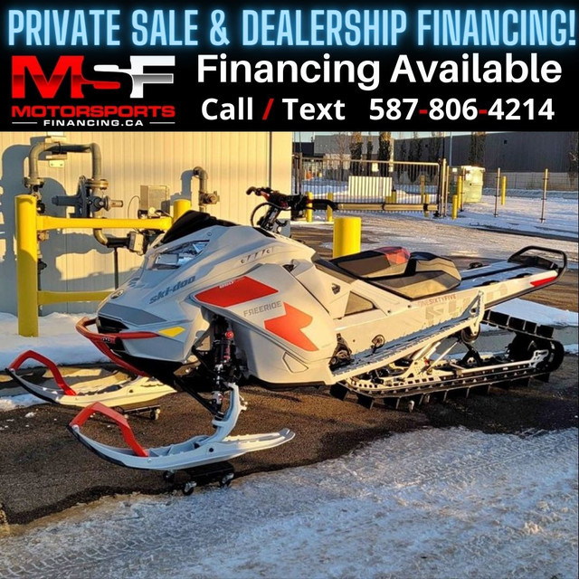 2021 SKIDOO FREERIDE 850 TURBO 165"(FINANCING AVAILABLE) in Snowmobiles in Strathcona County
