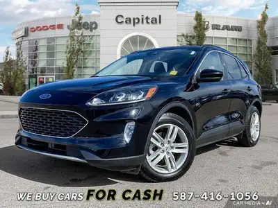 For sale: A well-maintained 2021 Ford Escape SEL AWD with only 59,894 km. Enjoy the added security o...
