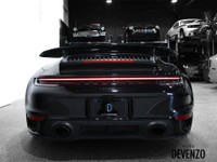 UNIQUE 2022 Porsche 911 Turbo S Cabriolet, Complete Custom Yellow Interior with Diamond Stitching th... (image 5)
