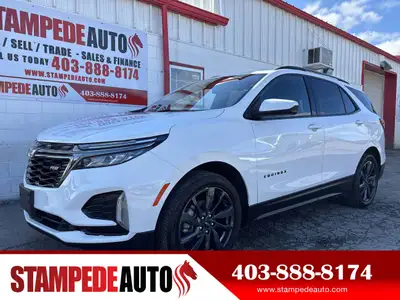 RS | AWD | LEATHER HEATED SEATS | SUNROOF This 2022 Chevrolet Equinox RS AWD is a compact SUV that c...