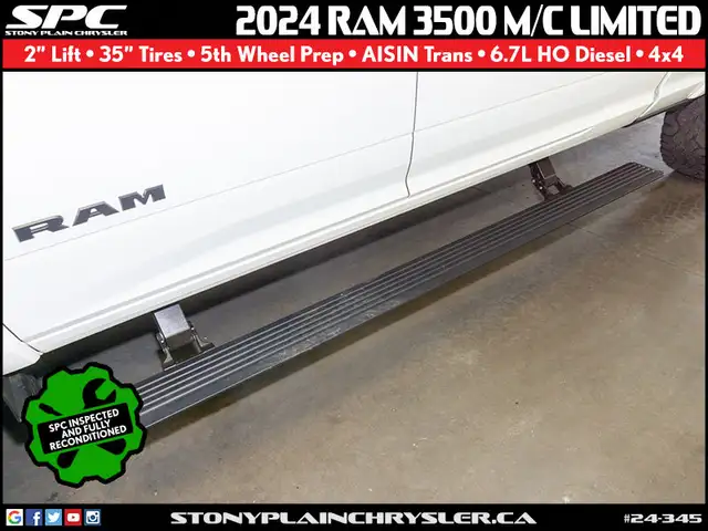 2024 RAM 3500 Limited 4x4 Mega Cab 6'4 in Cars & Trucks in St. Albert - Image 35