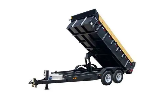 CANADA TRAILERS DUMP 83X12 TANDEM AXLE (14K) in Cargo & Utility Trailers in Oshawa / Durham Region - Image 4