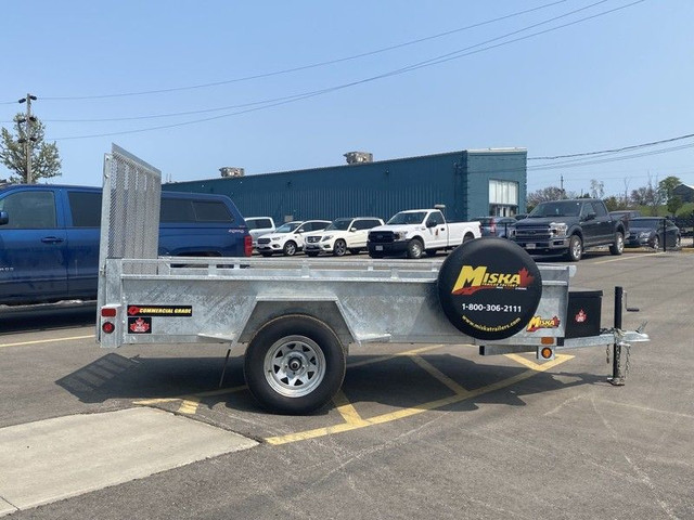 Galvanized 5'x10' Hercules Utility Trailer by Miska in Cargo & Utility Trailers in Kitchener / Waterloo - Image 4