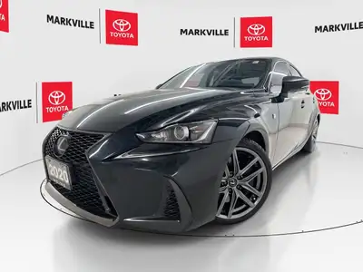 The 2020 Lexus IS 300 F Sport is a compact luxury sports sedan that aims to blend sporty aesthetics...