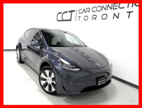 2021 TESLA MODEL Y LONG RANGE CARFAX VERIFIED, CLEAN TITLE 154,000 KM AUTOMATIC TRANSMISSION GREY EX... (image 1)