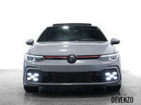 2023 Volkswagen GTI Autobahn 6 Speed Manual, Moonstone Grey on Grey Cloth Seats with Red Inserts, St... (image 5)