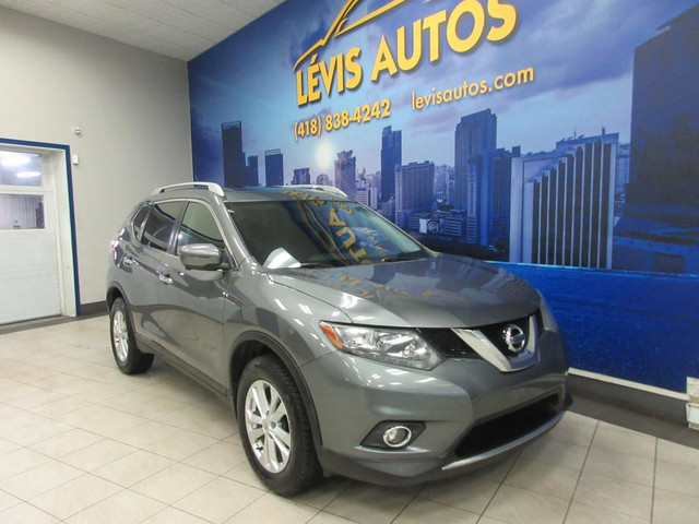 NISSAN ROGUE 2016 SV AWD GPS TOIT PANO CAMERA 360 SEULEMENT 1336 in Cars & Trucks in Lévis - Image 4