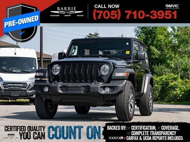 2024 Jeep Wrangler Sport S in Cars & Trucks in Barrie