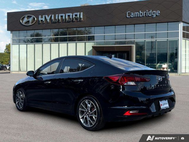 2020 Hyundai Elantra Ultimate | Leather | Sunroof | Nav | Low KM in Cars & Trucks in Cambridge - Image 3