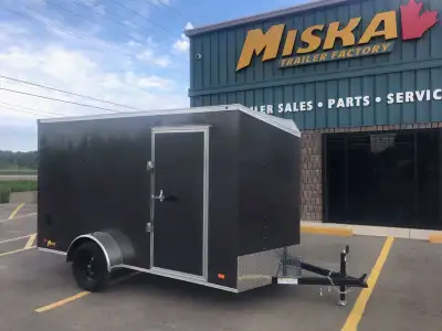 Miska Hero Economy 6'x12' Single Axle Enclosed Cargo Trailer - Perfect companion for various hauling...