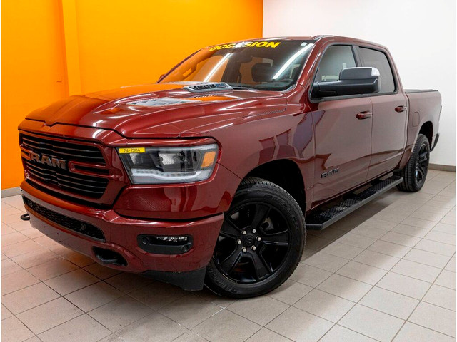  2023 Ram 1500 SPORT CREW 4X4 *V8 ETORQUE* NAV 12PO *SIEGES CHAU in Cars & Trucks in Laurentides