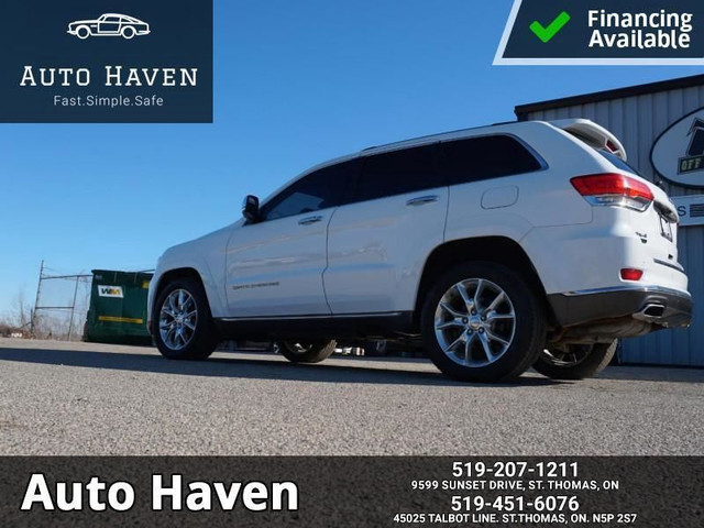2014 Jeep Grand Cherokee SUMMIT | ECODIESEL | ACCIDENT FREE | in Cars & Trucks in London - Image 3