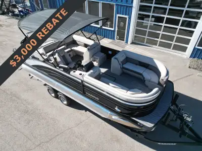 The 2024 Harris 230 Sunliner embodies the epitome of leisure and luxury on the water. With its sleek...