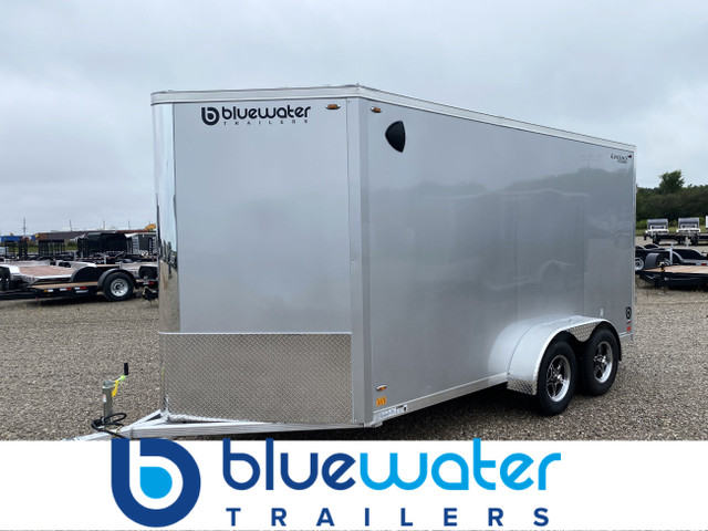 2026 Legend Aluminum Flat Top V-Nose Trailer - 7' x 17'! in Cargo & Utility Trailers in City of Toronto - Image 2