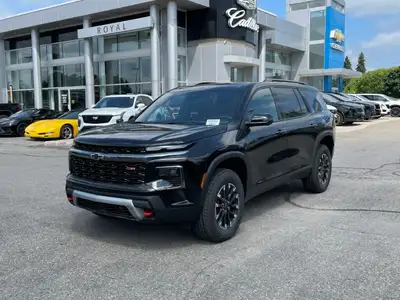The 2025 Chevrolet Traverse Z71, now available in a striking black finish, offers a superior all-whe...