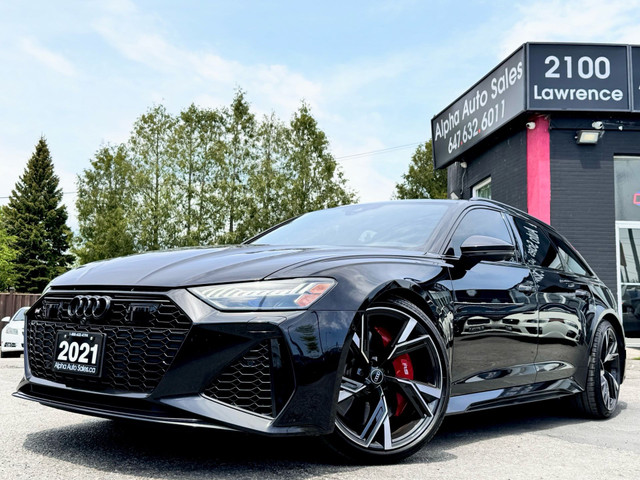 2021 Audi RS 6 Avant 4.0 TFSI Quattro|DYNAMIC|DRIV ASST|BLK OPTI in Cars & Trucks in City of Toronto