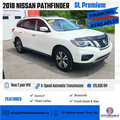 2018 Nissan Pathfinder SL 2018 Nissan Pathfinder SL Premium Affordable 2018 Nissan Pathfinder SL Pre...