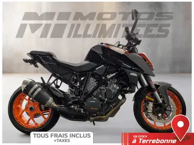 KTM 1290 SUPER DUKE R 2019 Noir 23521 km au compteur. Motos Illimitées Terrebonne. Prix de vente inc...