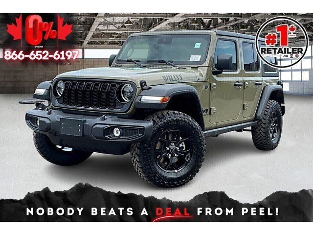 2025 Jeep Wrangler Willys in Cars & Trucks in Mississauga / Peel Region