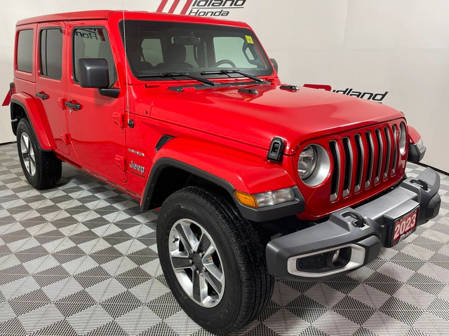 2023 Jeep WRANGLER UNLIMITED Sahara 4x4 | NAV | Android/Apple in Cars & Trucks in Barrie