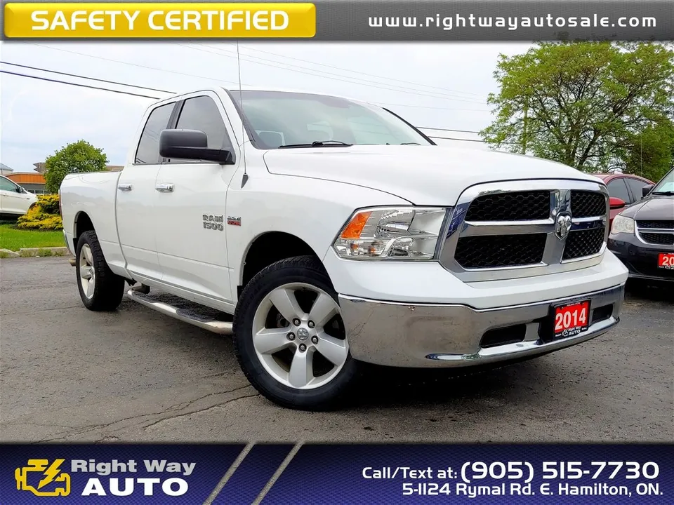 2014 Ram 1500 SLT | 4x4 | SAFETY CERTIFIED