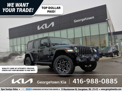  2022 Jeep Wrangler 4xe Unlimited Rubicon 2.0L 4WD | HTD SEATS |