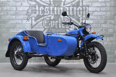 Brand new 2023 Ural Gear-up Base in the new IKB (International Klein Blue) paint! This bike comes as...