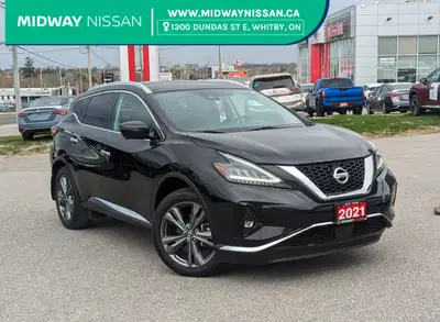 2021 Nissan Murano Platinum Platinum AWD | Leather | Navigation | Pano Roof Magnetic Black Pearl 3.5...