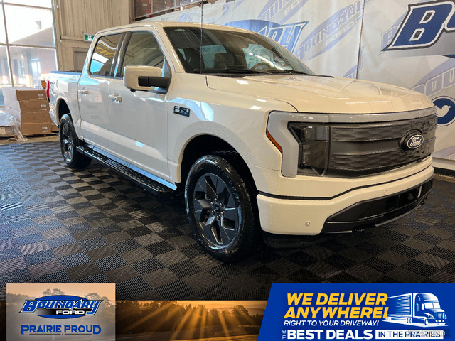2025 Ford F-150 Lightning LARIAT | MAX TRAILER TOW PKG | 360 DEG in Cars & Trucks in Lloydminster