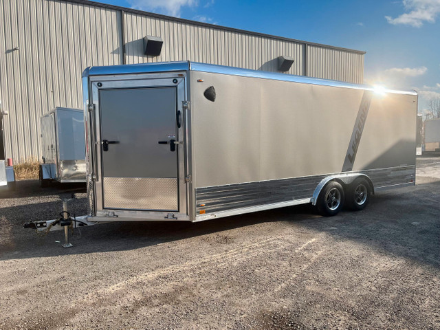 LEGEND 8X24 DELUXE SNOW DRIVE IN / DRIVE OUT in Cargo & Utility Trailers in Leamington