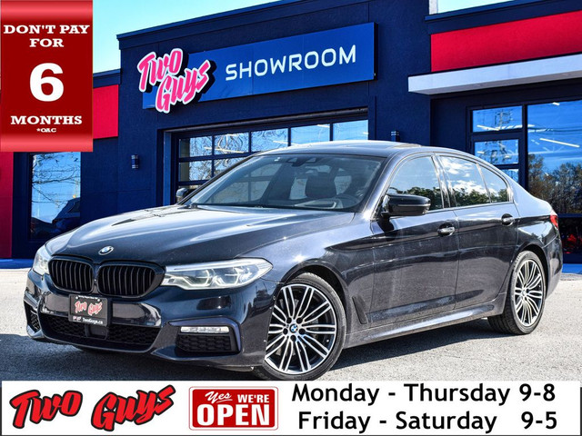 2018 BMW 5 Series 540i xDrive Sedan Leather Sunroof Nav Back Up  in Cars & Trucks in St. Catharines