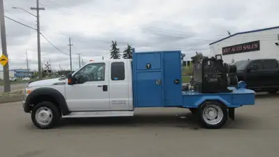 2012 FORD F-450 EXTENDED CAB WELDING TRUCK WITH LINCOLN WELDER