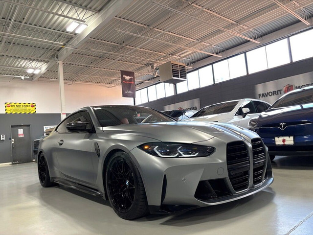 2022 BMW M4 Competition|COUPE|NO LUX TAX|REDLEATHER|MATTEPPF|+ in Cars & Trucks in City of Toronto - Image 3